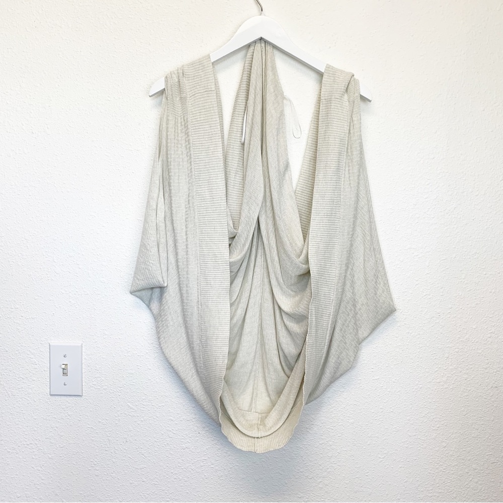 LULULEMON Shawl Shrug Short Sleeve Yoga Loungewear OS